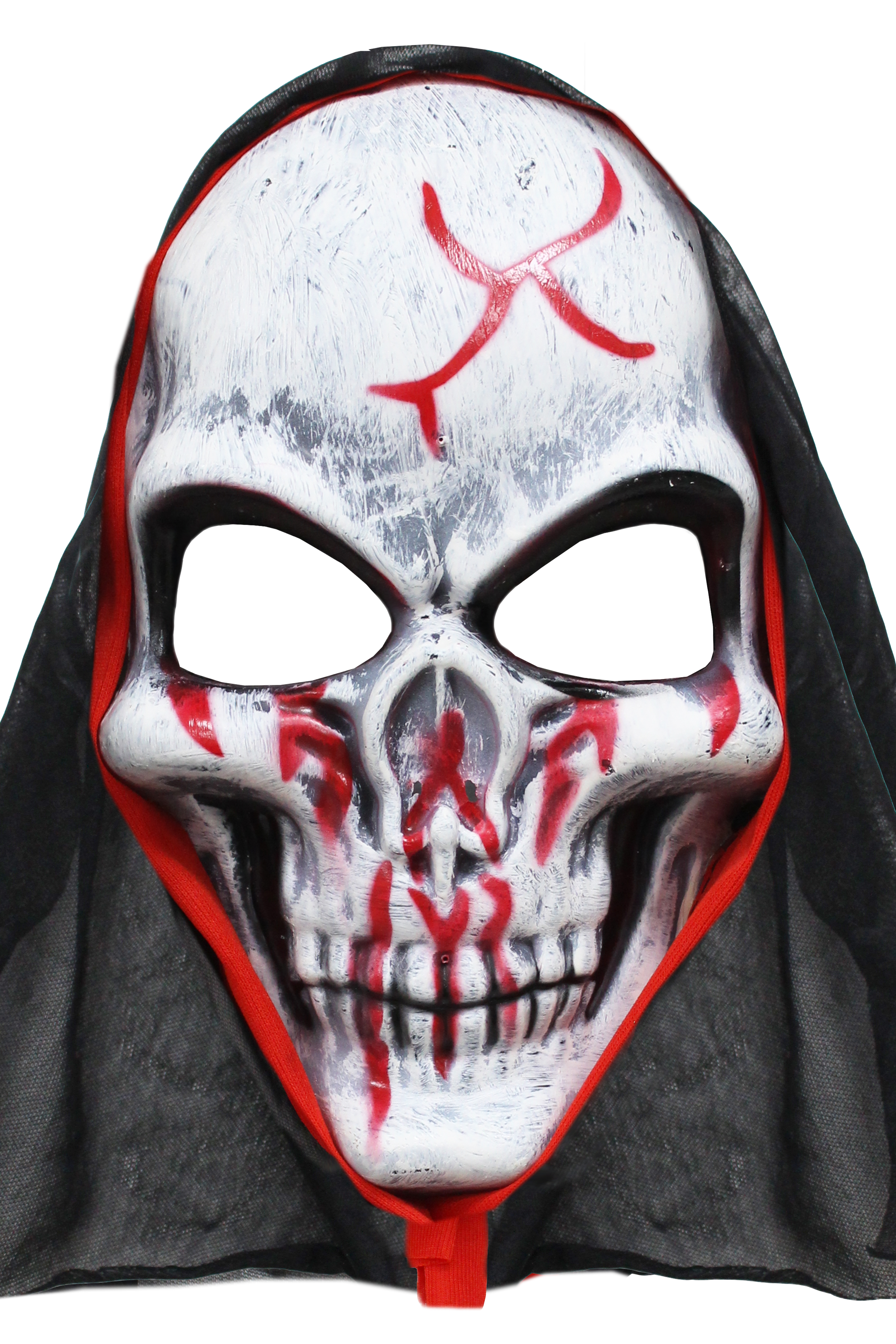 MASCHERA MORTE CON CAPPUCCIO BAMBINO DI HALLOWEEN